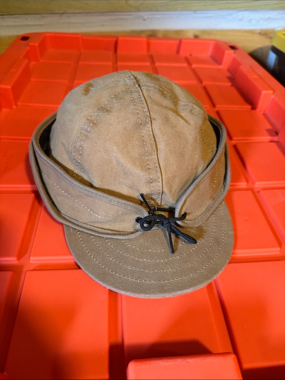 Mens Stormy Kromer Waxed Cotton Hat